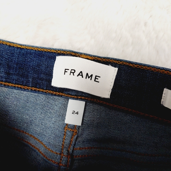 New Frame Le High Rise Skinny Blue Jeans P2409 - Picture 8 of 11